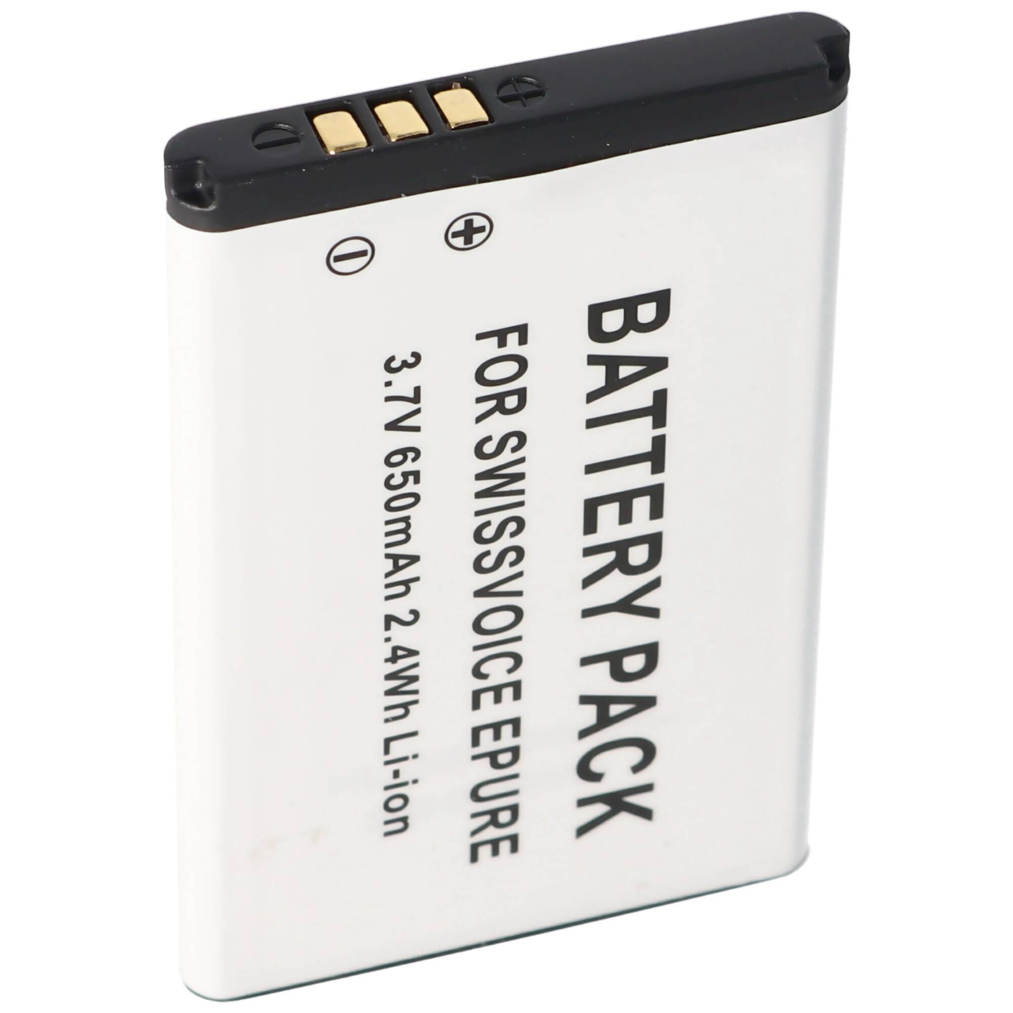 AccuCell Akku passend für Swisscom ePure, ePure fulleco DUO, 043048, 8V20405855