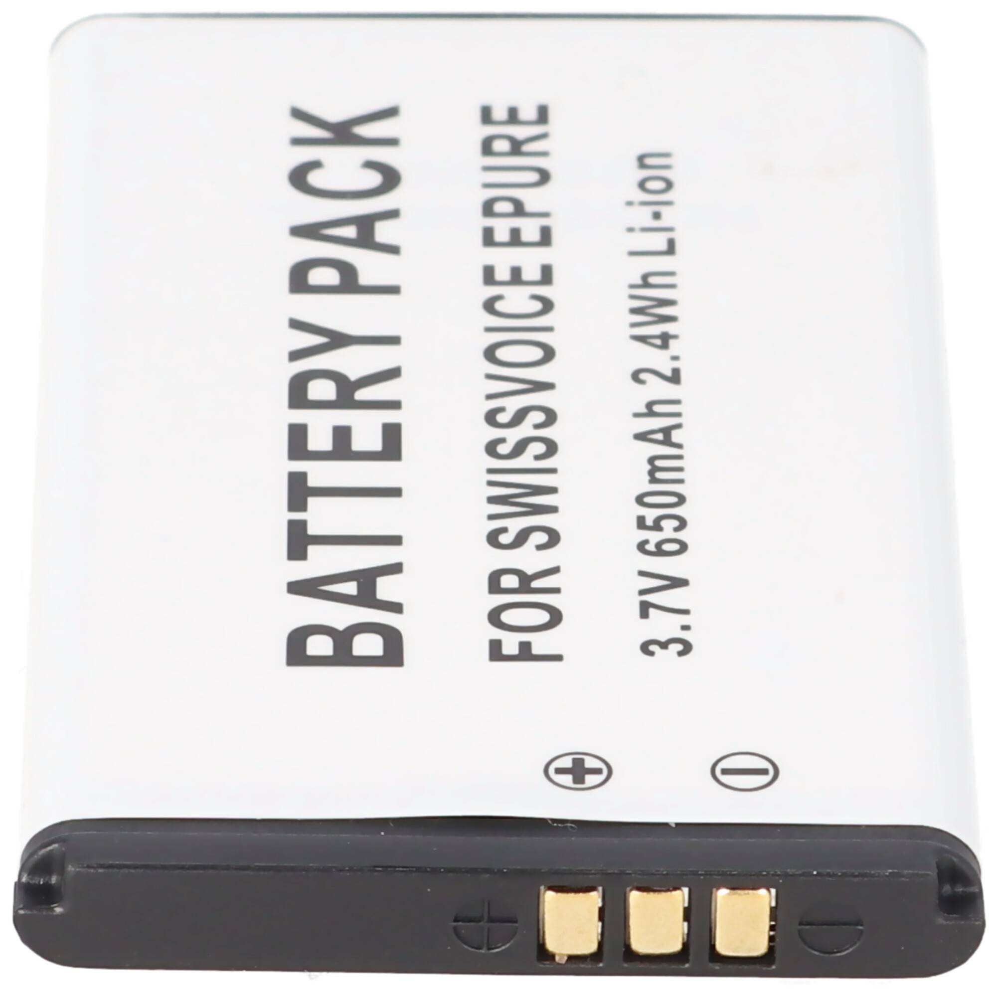 AccuCell Akku passend für Swisscom ePure, ePure fulleco DUO, 043048, 8V20405855