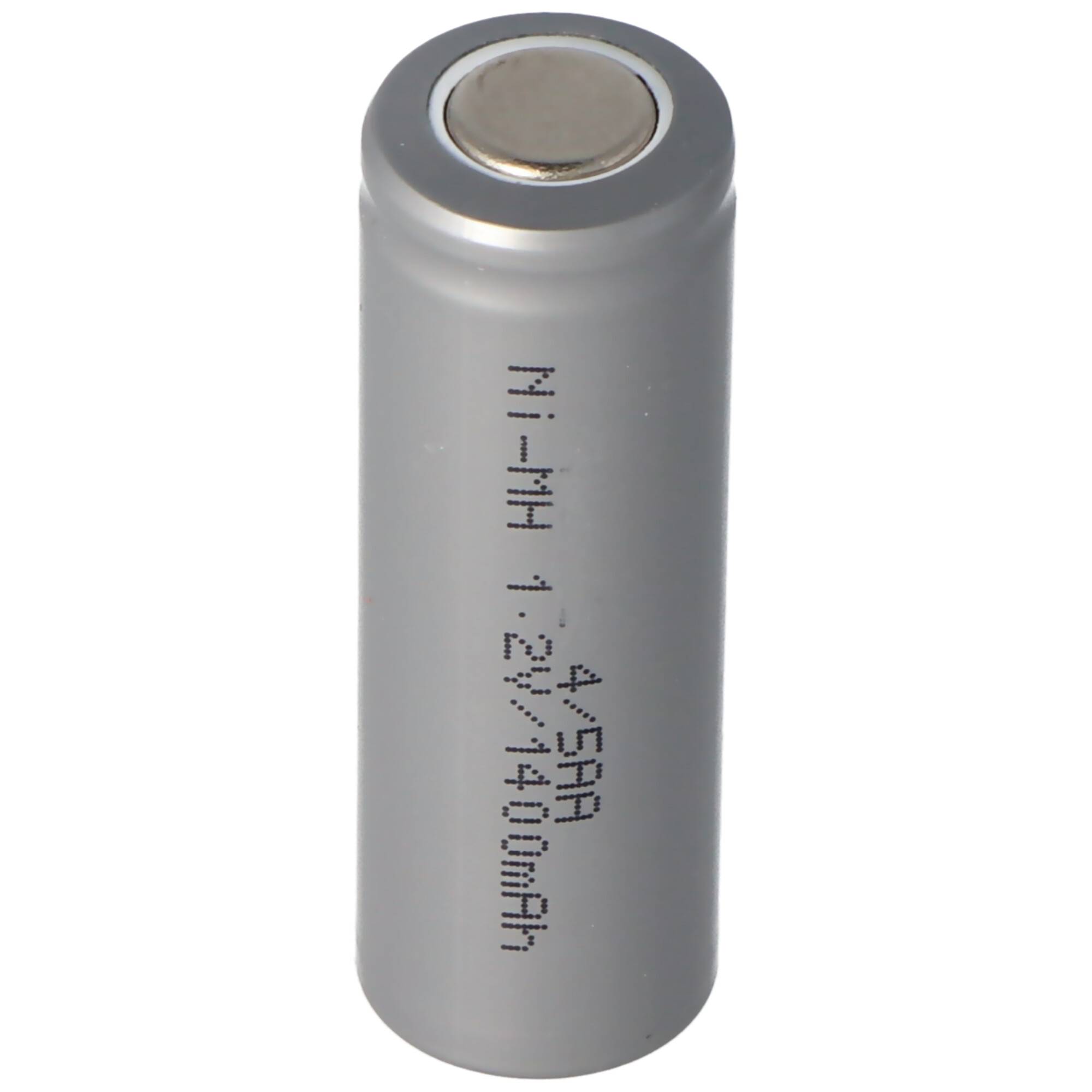 AccuCell NiMH Akku 1,2V 1400mAh 4/5AA ohne Lötfahne 43 x 14,5mm