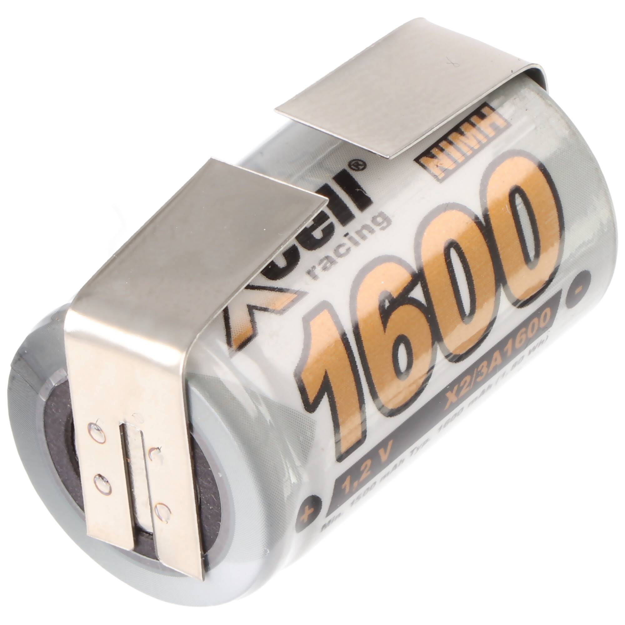 NiMH Akku 2/3A 1600mAh NiMH Akku mit Lötfahne in U-Form