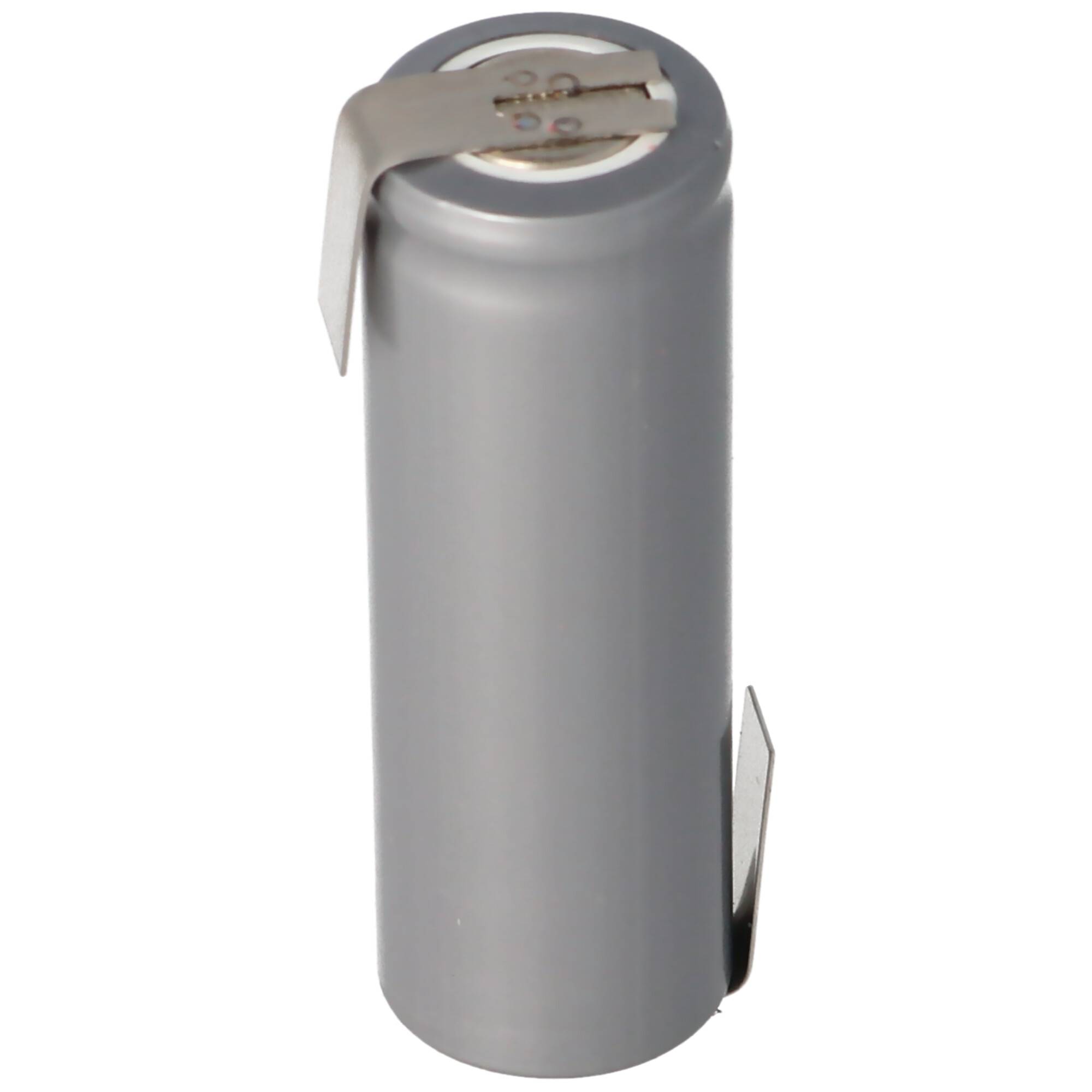 AccuCell NiMH Akku 1,2V 1400mAh 4/5AA 43x14,5mm, mit Lötfahne Z-Form