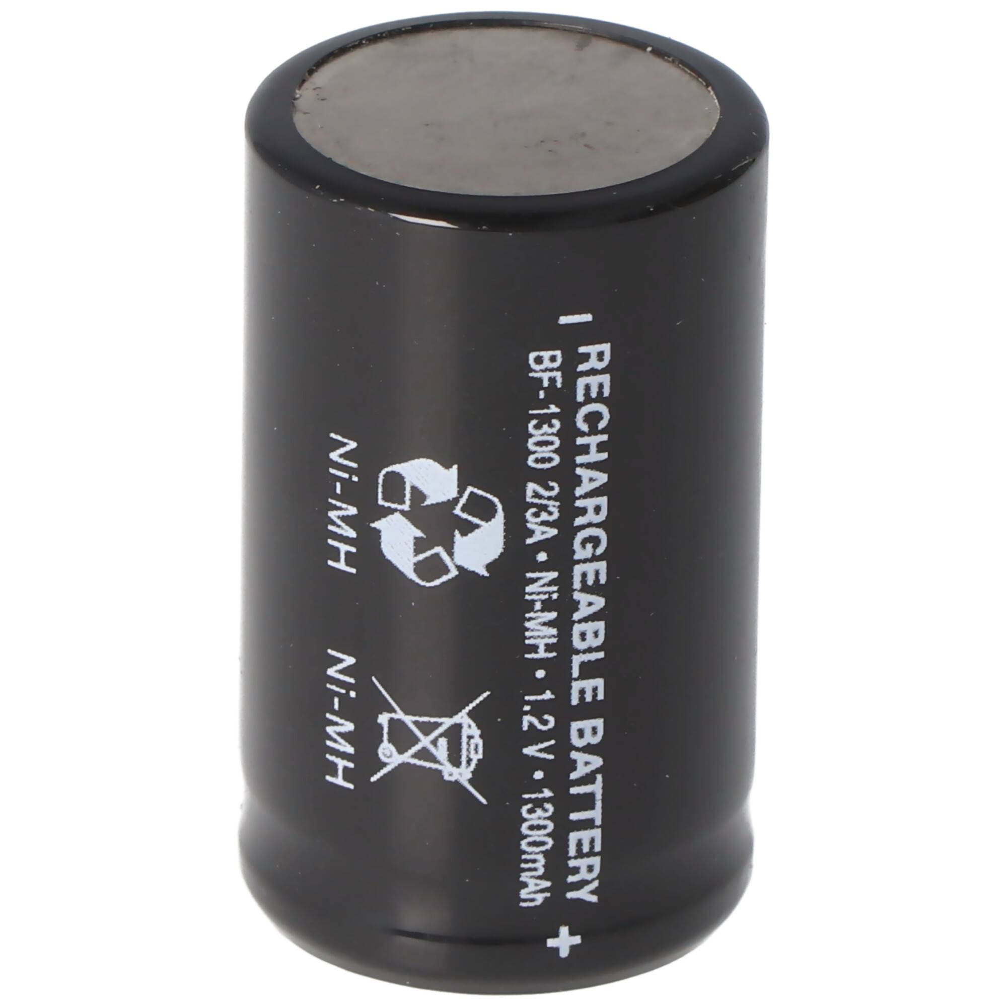 2/3A NiMH Akku 1,2 Volt 1300mAh, der hochstromfähige NiMH Akku