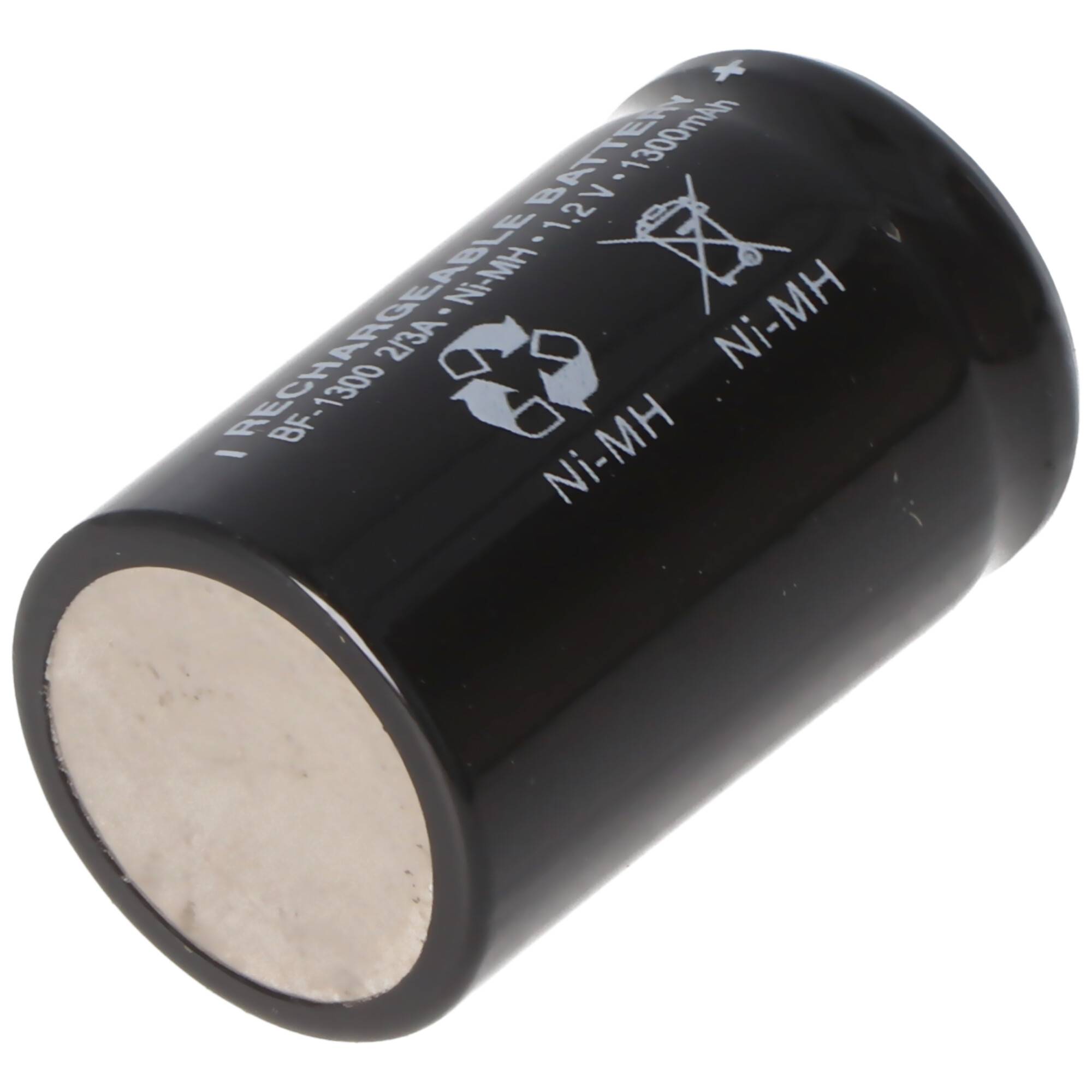 2/3A NiMH Akku 1,2 Volt 1300mAh, der hochstromfähige NiMH Akku
