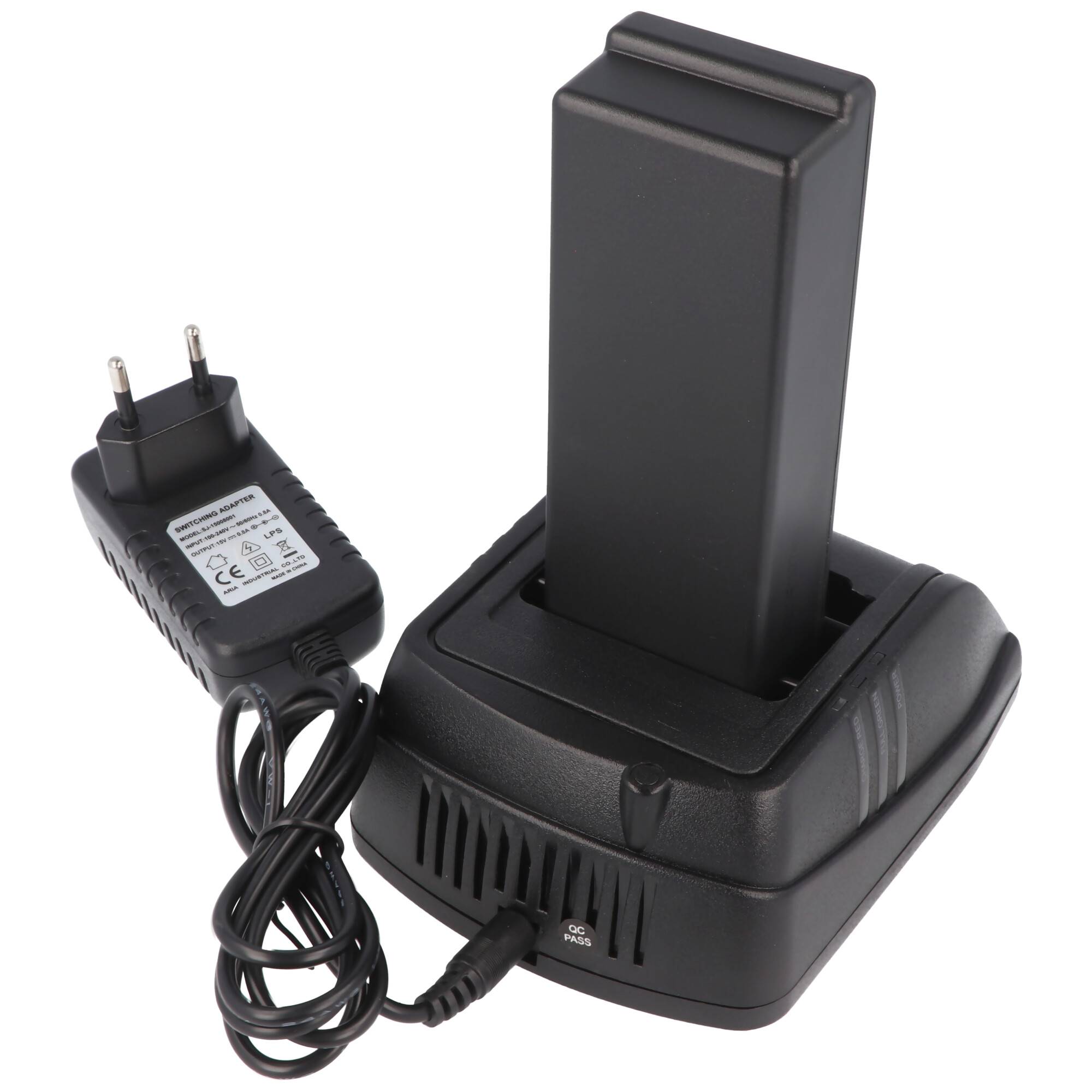 Ladegerät für Palfinger Kranakku 590, 960 inklusive 230V Netzstecker