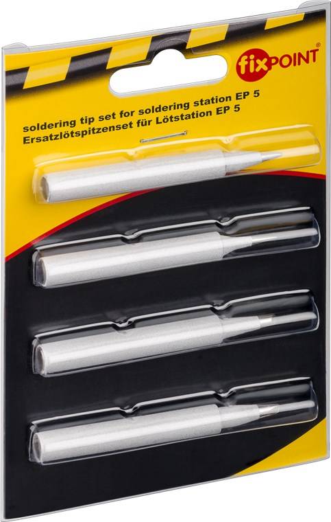 Ersatzlötspitzenset für Lötstation EP5 / EP6 - 4 verschiedene Ausführungen