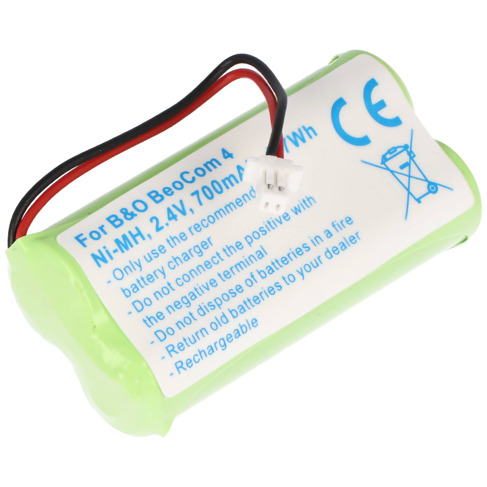 AccuCell Akku passend für BANG & OLUFSEN BeoCom 4 Akku