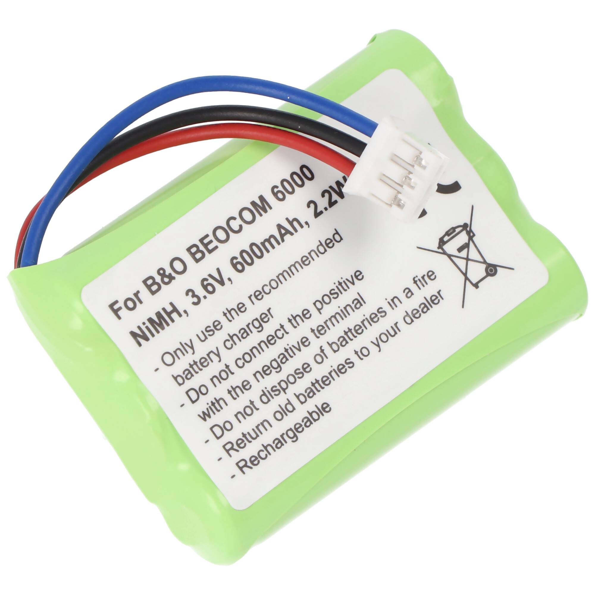 AccuCell Akku passend für BANG & OLUFSEN M6000, Beocom M6000