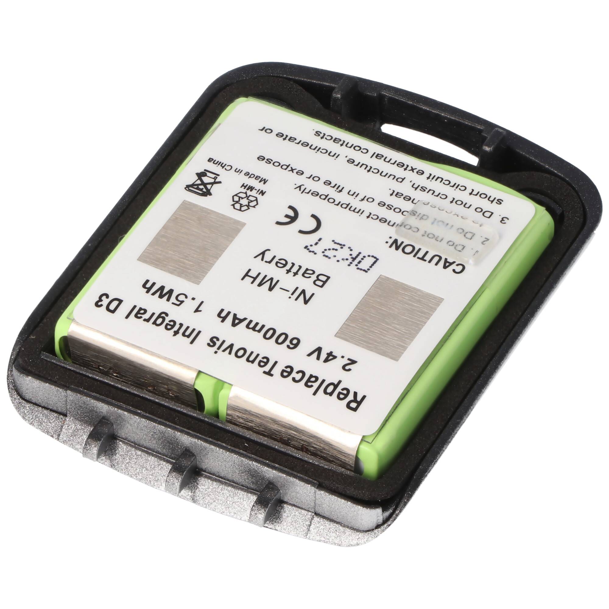 AccuCell Akku passend für Tenovis Integral D3 Mobile mit Gehäuse