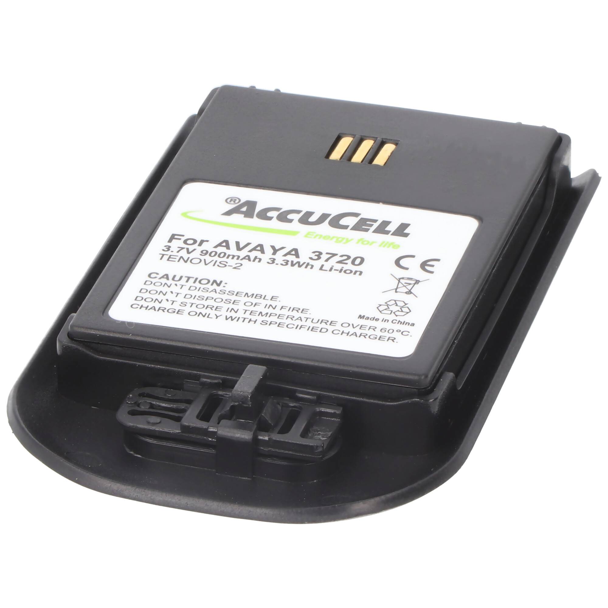 AccuCell Akku passend für AVAYA 3725 DECT, DH4, 0486515, 660190/R1AA.700.500.841, 700500841, 660273/1BDH4-ACAB, 660190/2