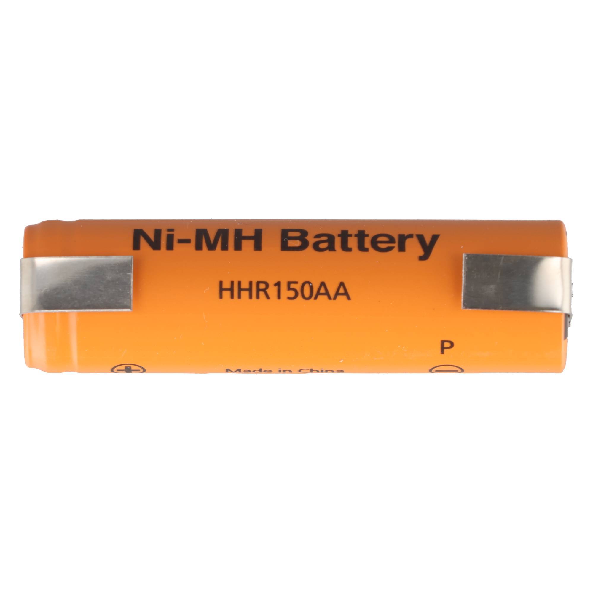 Orange Ni-MH AA wiederaufladbare Batterie mit der Bezeichnung 