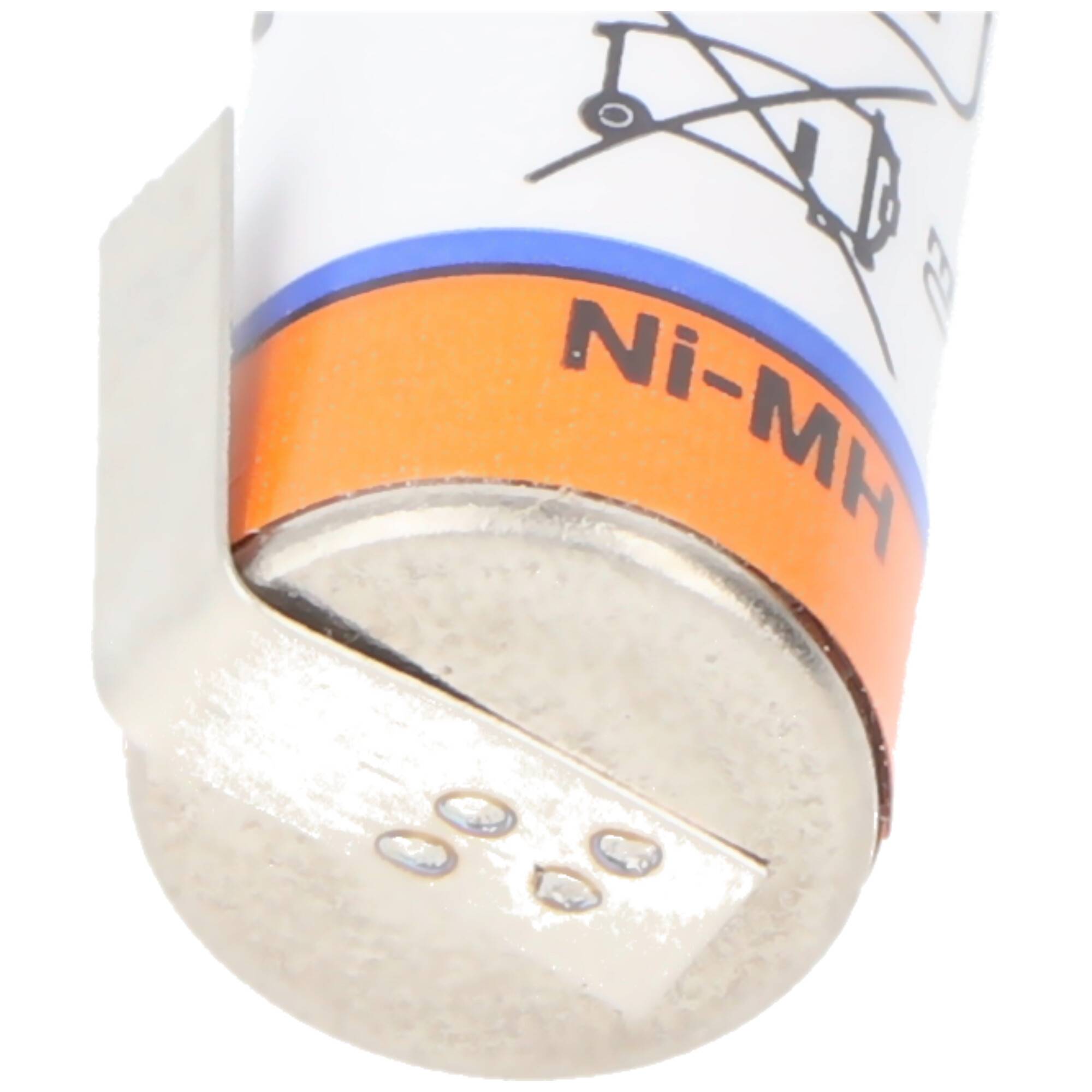 Panasonic BK-4HGAE Micro AAA HR-4U NiMH Akku mit Lötfahne U-Form