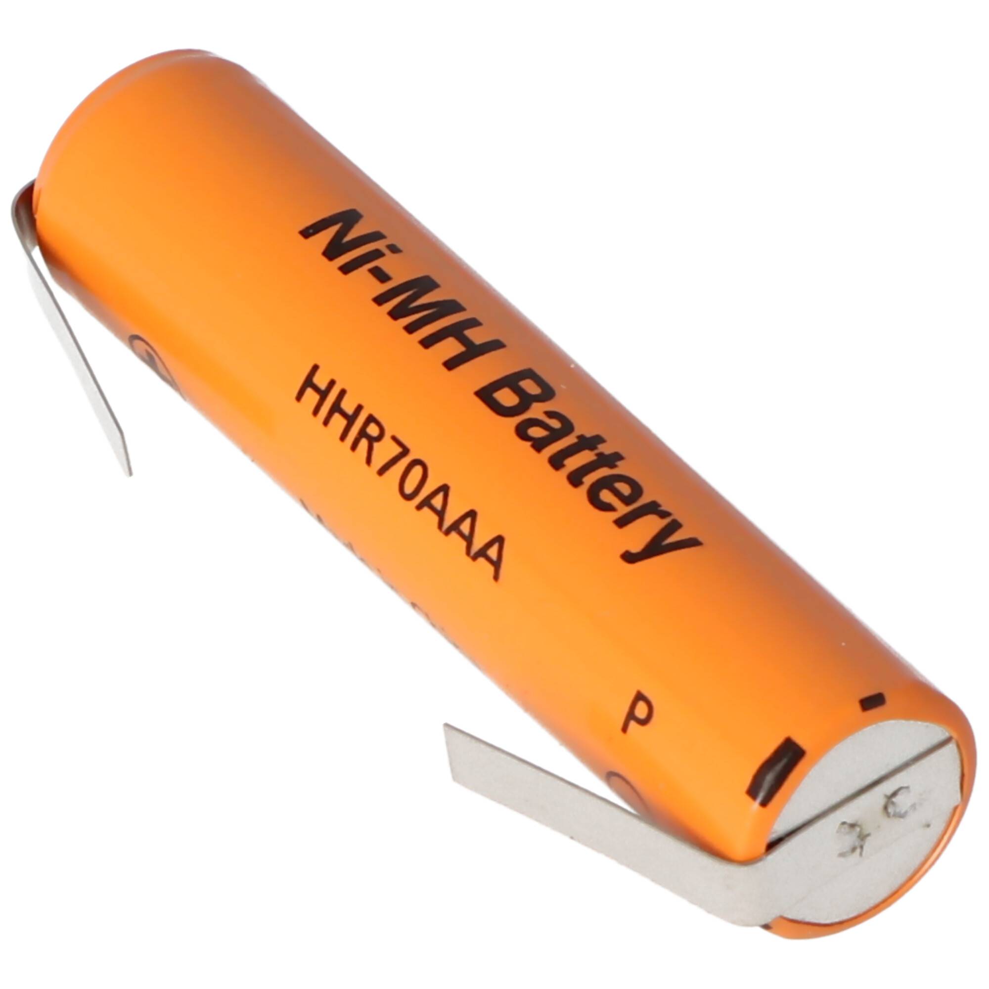 Sanyo HR-AAAU NiMH Akku Micro AAA Flat Top mit Lötfahne in U-Form