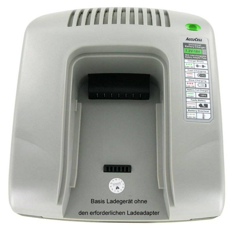 Ladegerät passend für den Akku AEG L1215, L1215R, 4932399988, 3IMR186