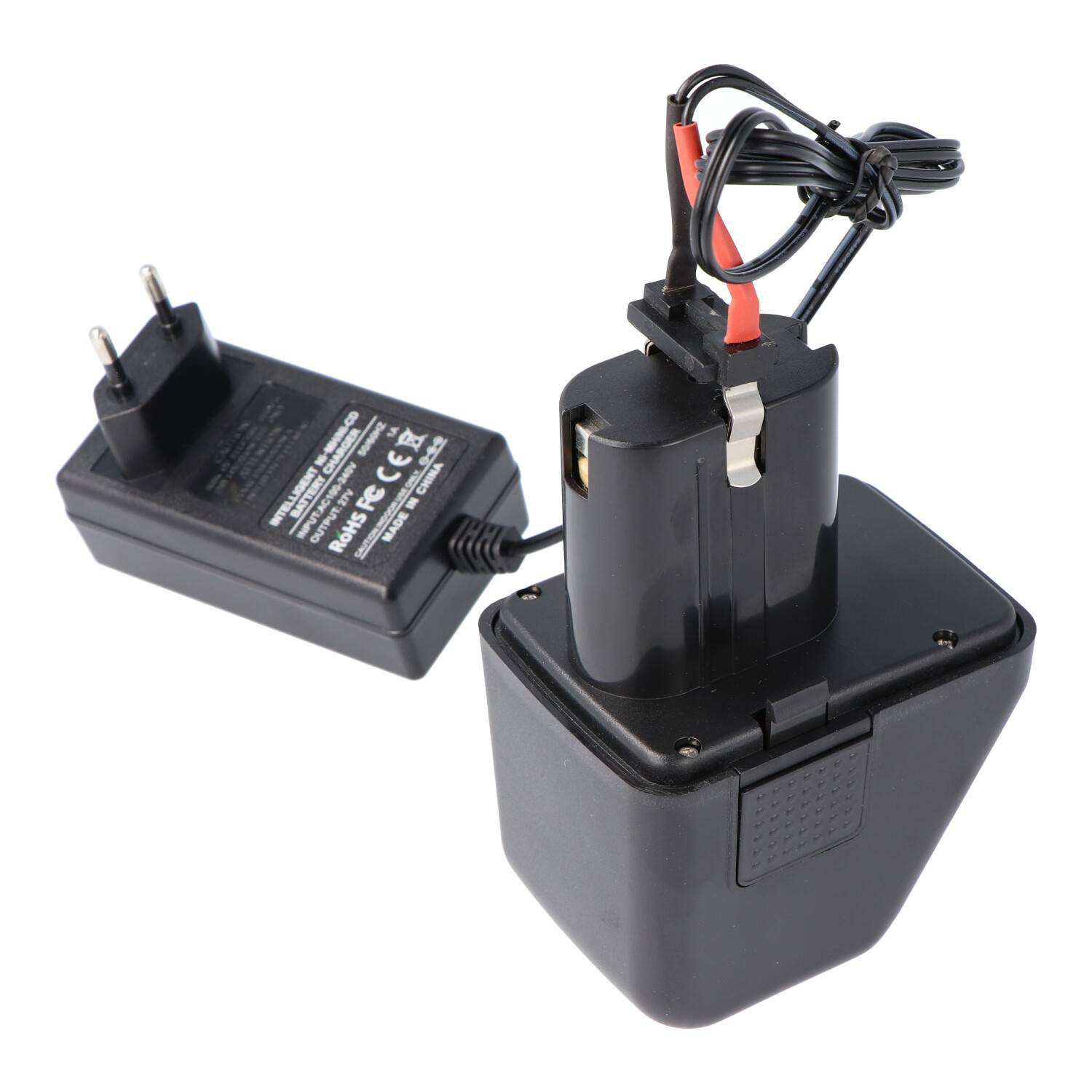 Schnell-Ladegerät passend für Gesipa Werkzeug-Akku 12 Volt NiMH Akku, ohne Akku