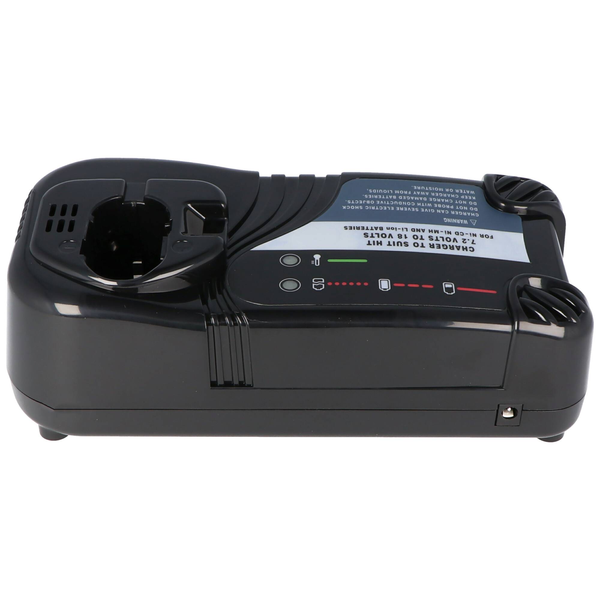 Schnell-Ladegerät passend für Hitachi Akkus von 7,2-18 Volt