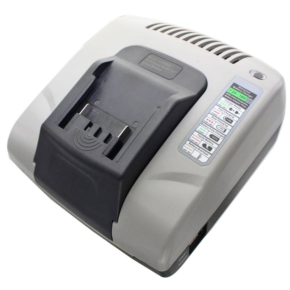 Schnell-Ladegerät passend für den Metabo Akku 6.25457.00, 6.25459, 6.25468, 6.25469.00, 6.25499.00, 6.25527