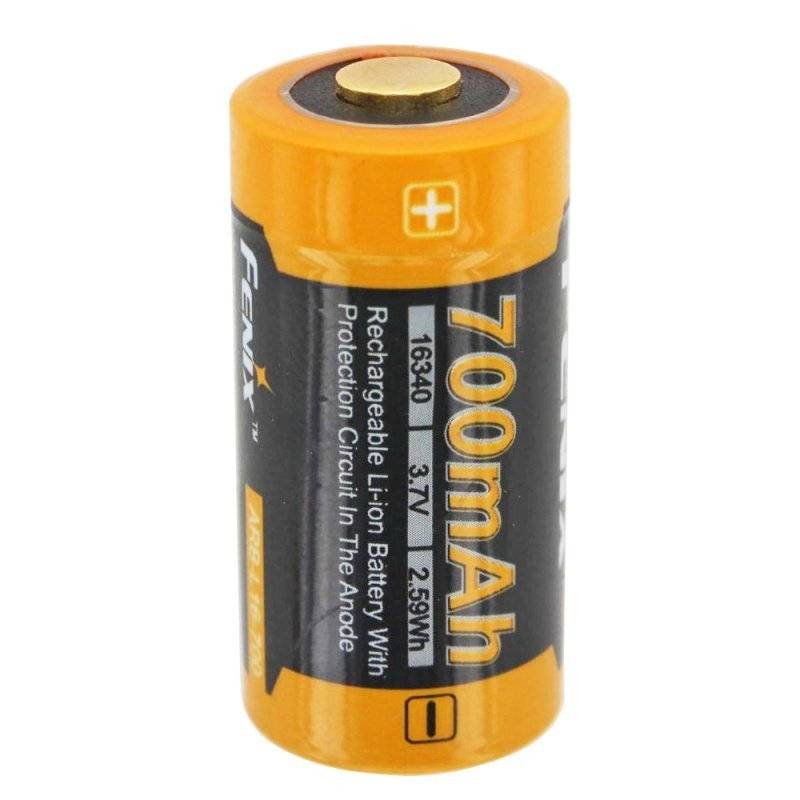 CR123 A Li-Ion Akku mit 3,7 Volt, 700mAh 12 Stück und Schnell-Ladegerät, Akkubox