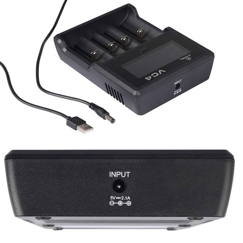 CR123 A Li-Ion Akku mit 3,7 Volt, 850mAh 8 Stück und Schnell-Ladegerät, Akkubox