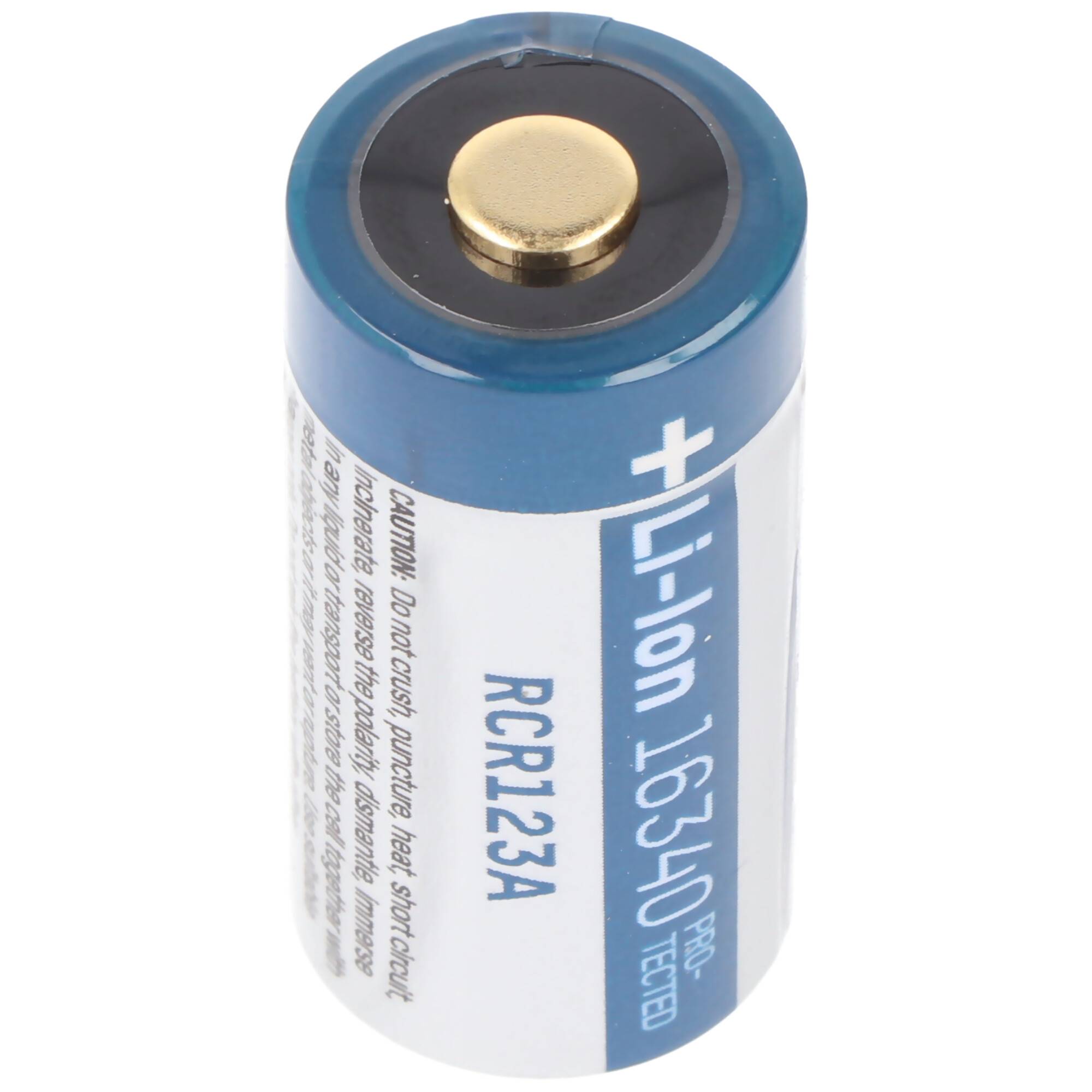 CR123 A Li-Ion Akku mit 3,6V-3,7 Volt, 850mAh 2 Stück und LCD-Schnell-Ladegerät