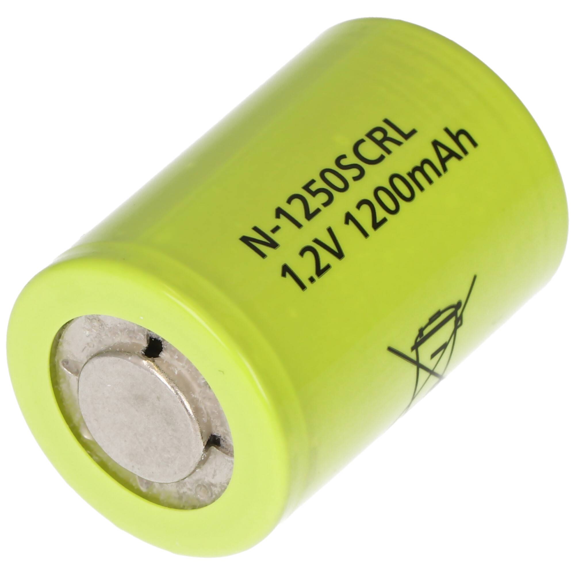 Furukawa Sanyo N-1250SCRL 4/5 Sub-C 1250mAh NiCd