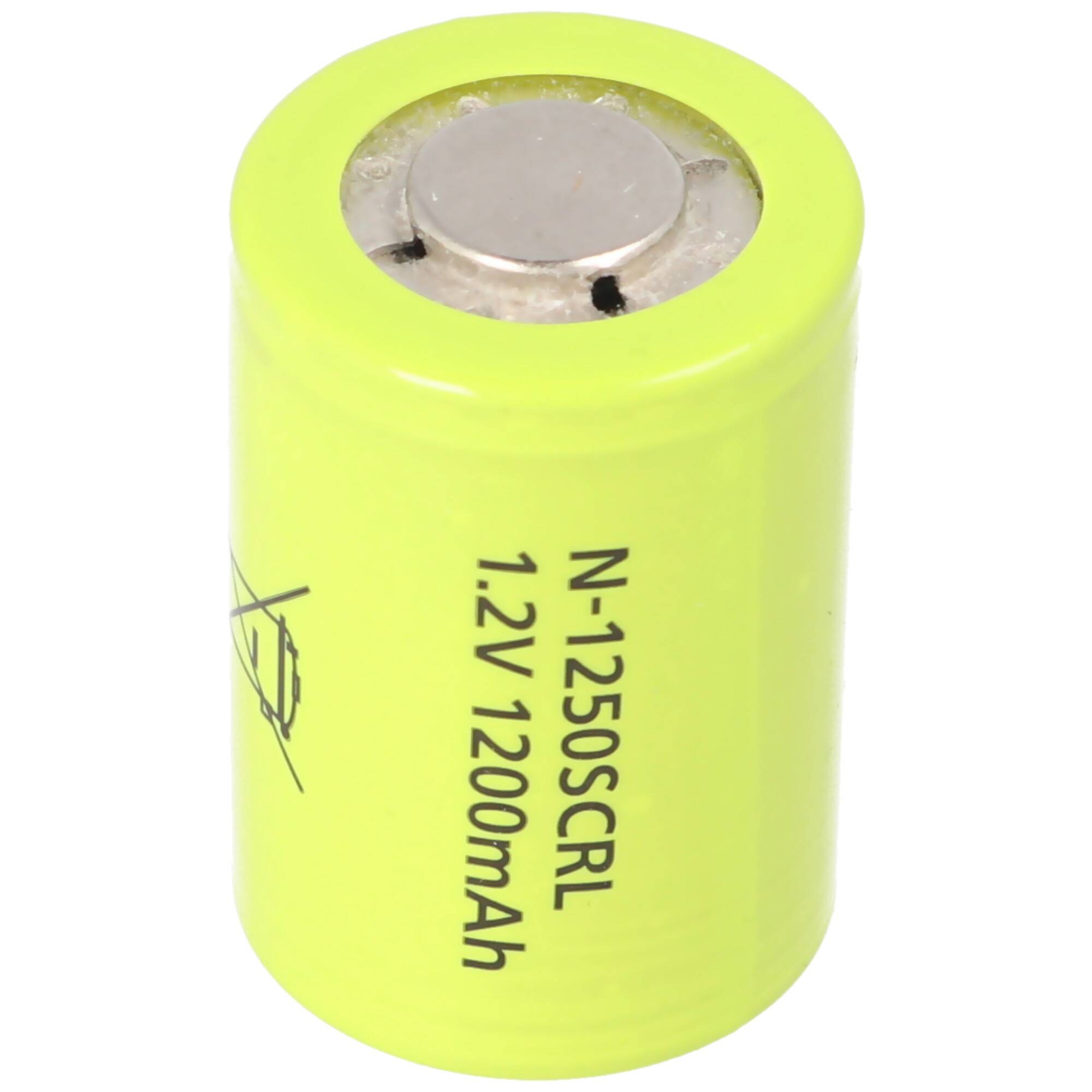 Furukawa Sanyo N-1250SCRL 4/5 Sub-C 1250mAh NiCd