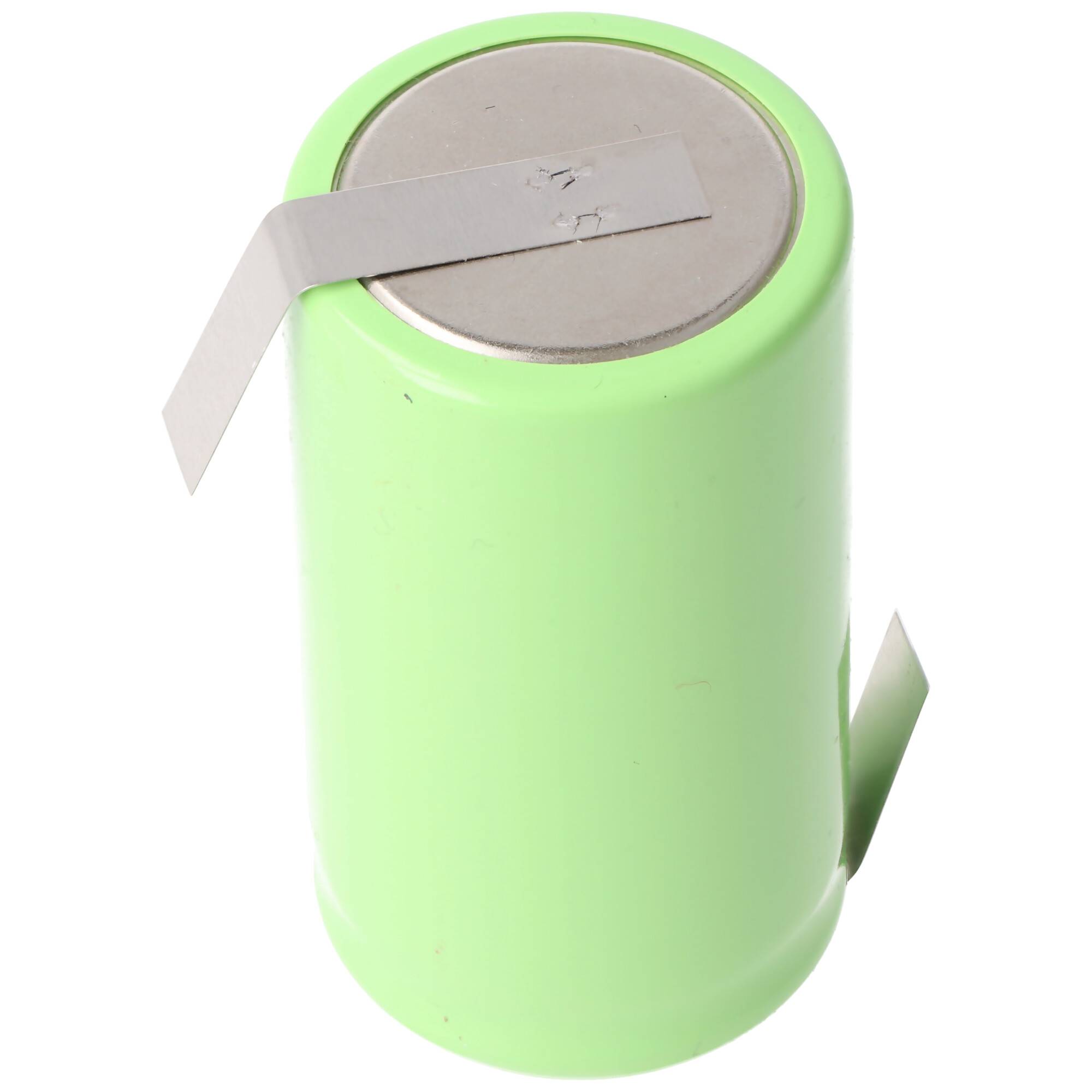 Akku D9000 NiMH 9000mAh Akku, Mono D LR20, Flattop mit Lötfahnen in Z-Form