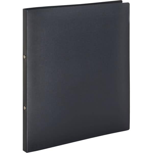 Ringbuch A4 2-Ringe 16mm PP anthrazit transluzent