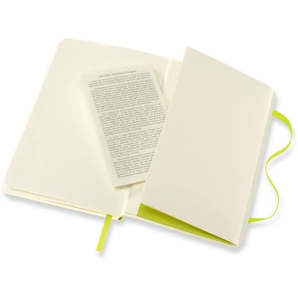 Notizbuch Pocket A6 liniert Softcover limettengrün