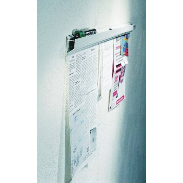 Catch-all Schiene 800x65mm Kunststoff weiß RAL9003