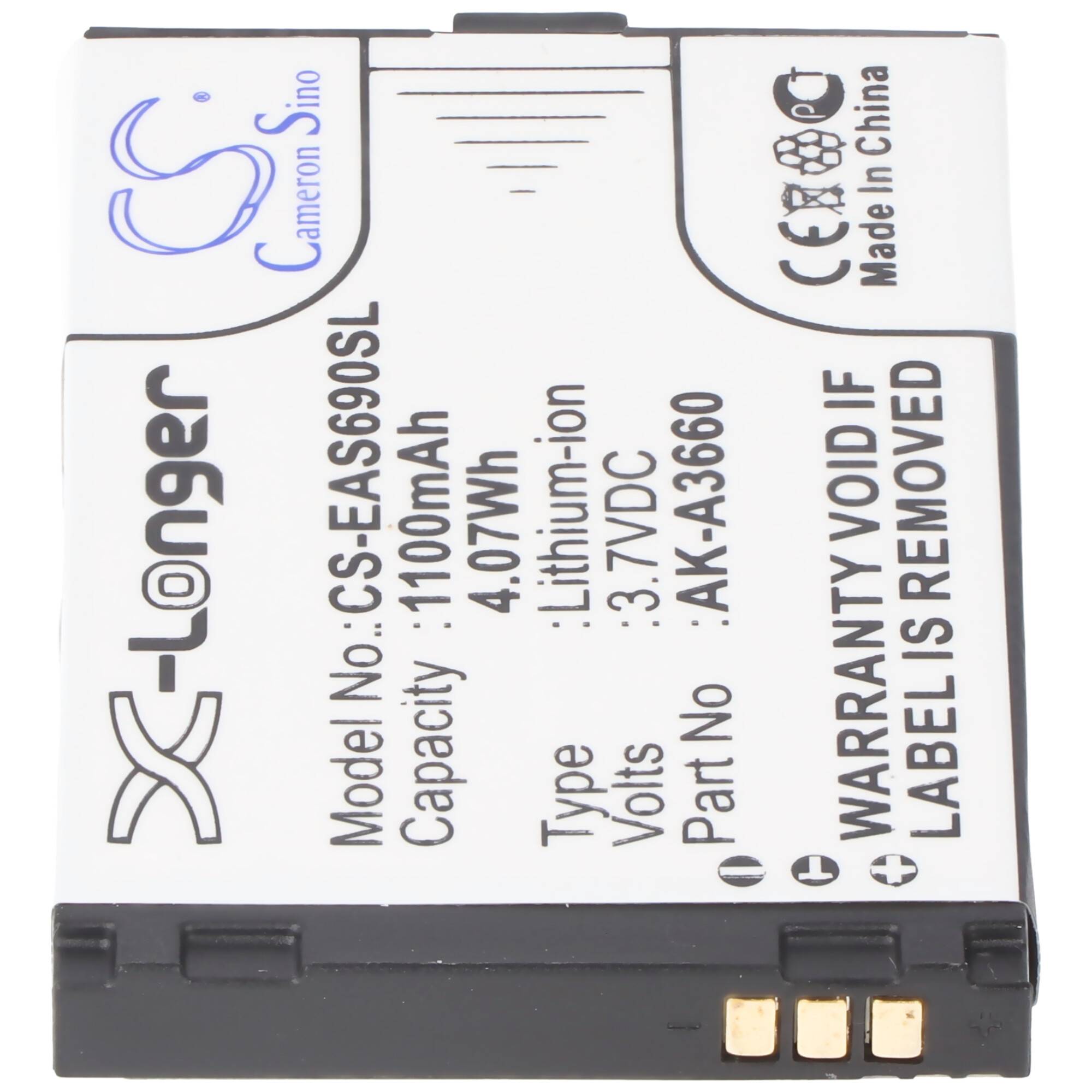 Akku passend für Emporia TELME A3620 AK-A3630 Akku