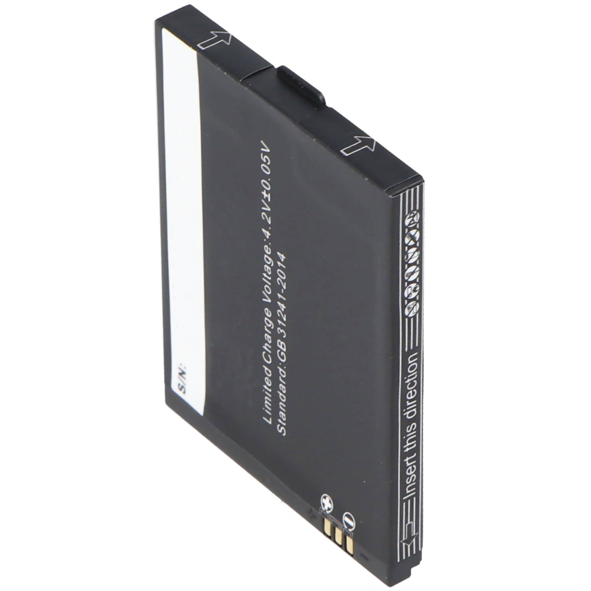 AK-V32 Ersatz-Akku von AccuCell passend für EMPORIA V32C, V32-001, V32, CLICK V32C