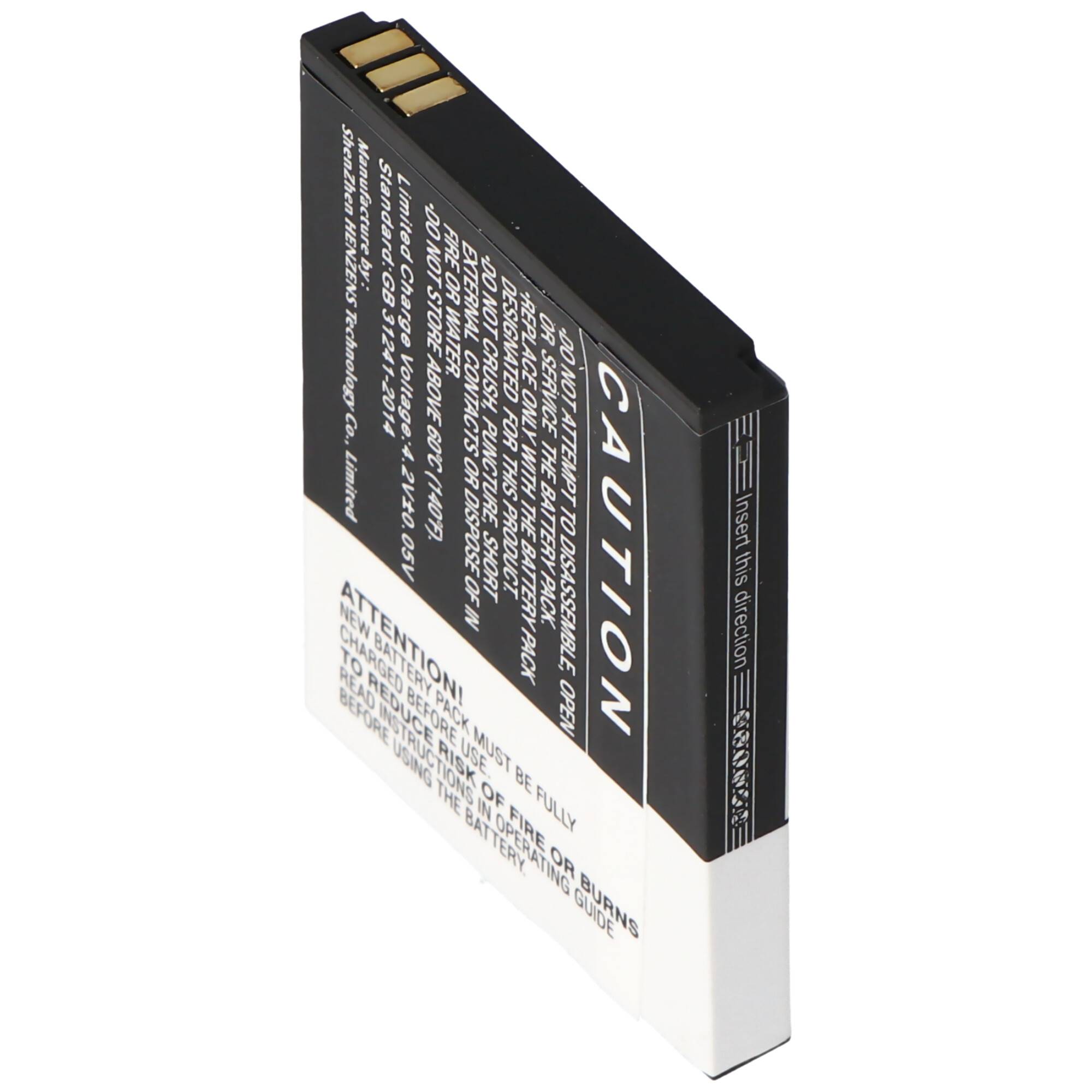 AccuCell Akku passend für Emporia TELME E1000, E1200, C121, AK-E