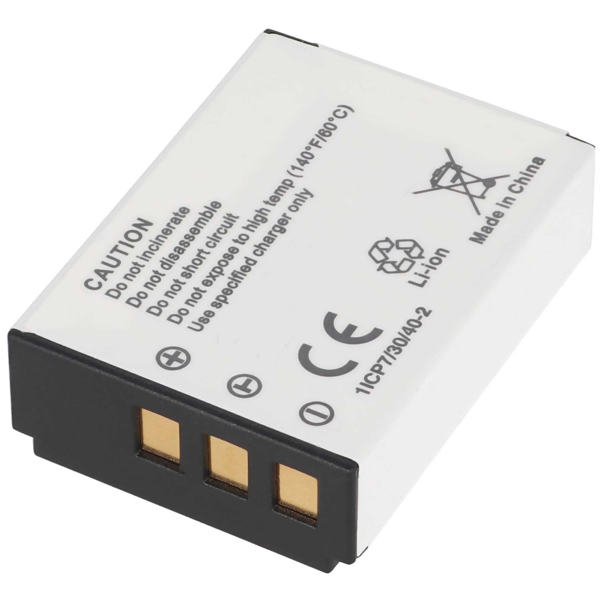 Akku passend für Fuji NP-85, Sony NP-170, Aiptek CB-170 Akku als Nachbau Akku 1500mAh