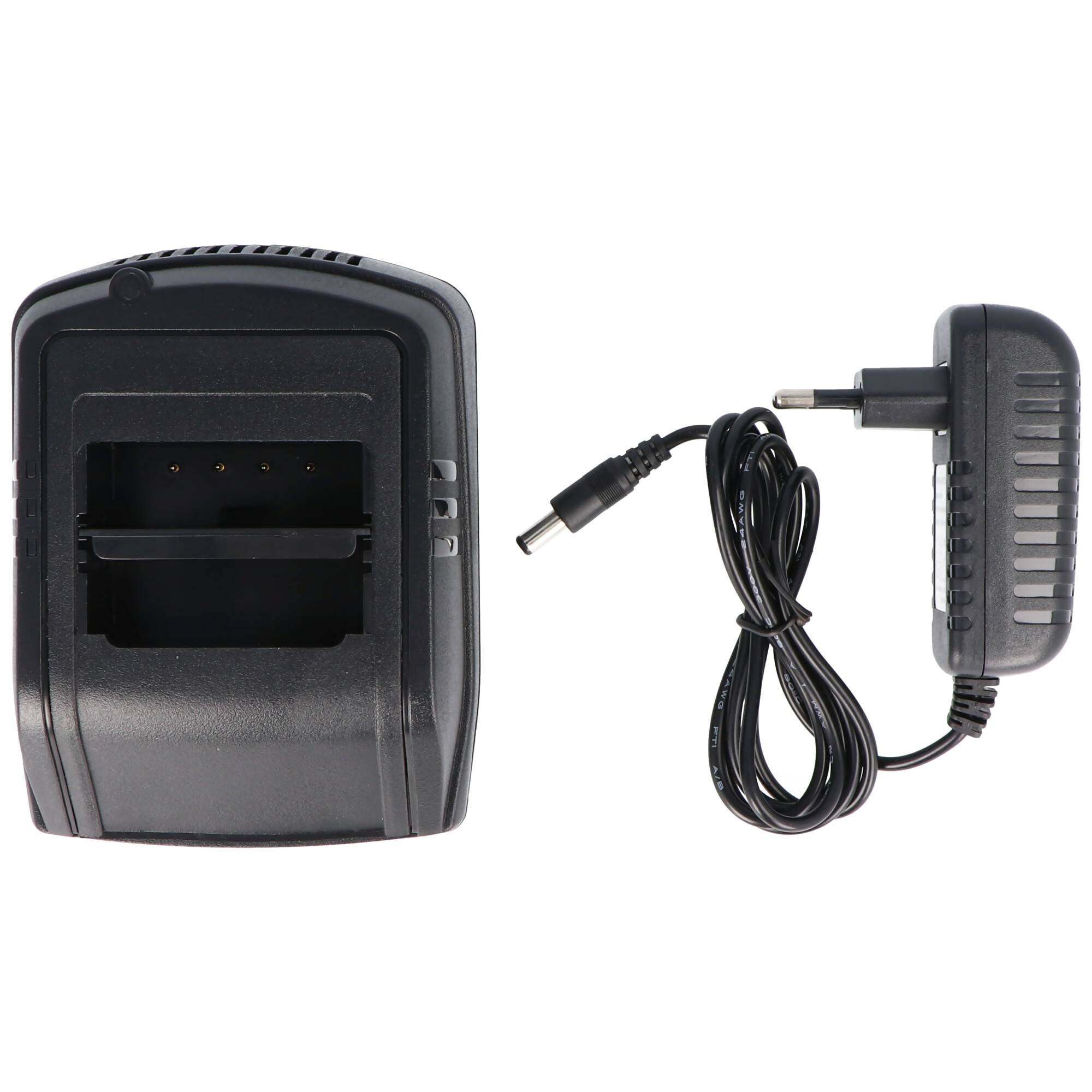 Ladegerät passend für den HBC Kranakku FuB05AA, lädt NiMH und die älteren AkkuPacks