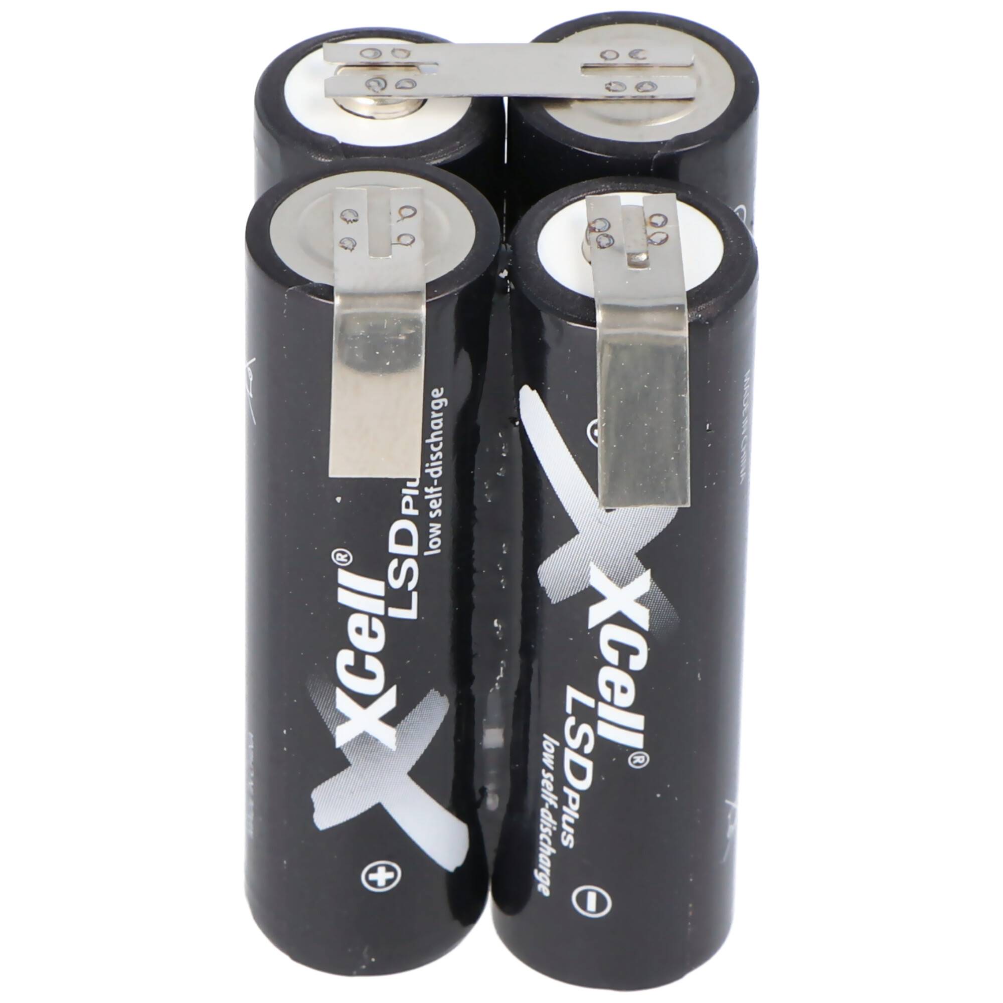 Akku passend für Makita 6722D, 6722DW, 6723DW, ersetzt Makita TL00000012 CS-MKT672PW, 4 x APFT2100-1 4er-Würfel NiMH Mig