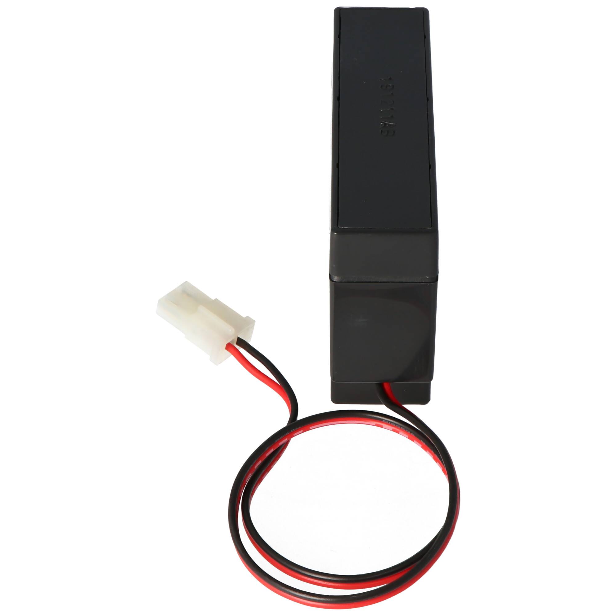 Fiamm FG20086 Blei Akku mit Kabel und AMP Stecker 800mAh, nicht mehr lieferbar, geliefert wird der MP0,8-12AMP