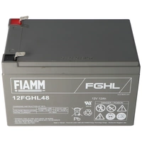 Fiamm 12FGHL48 Blei PB Akku 12 Volt 12000mAh mit Faston 6,3mm Kontakten Fiamm 12FGHL48 Blei PB Akku 12 Volt 12000mAh mit Faston 6,3mm Kontakten