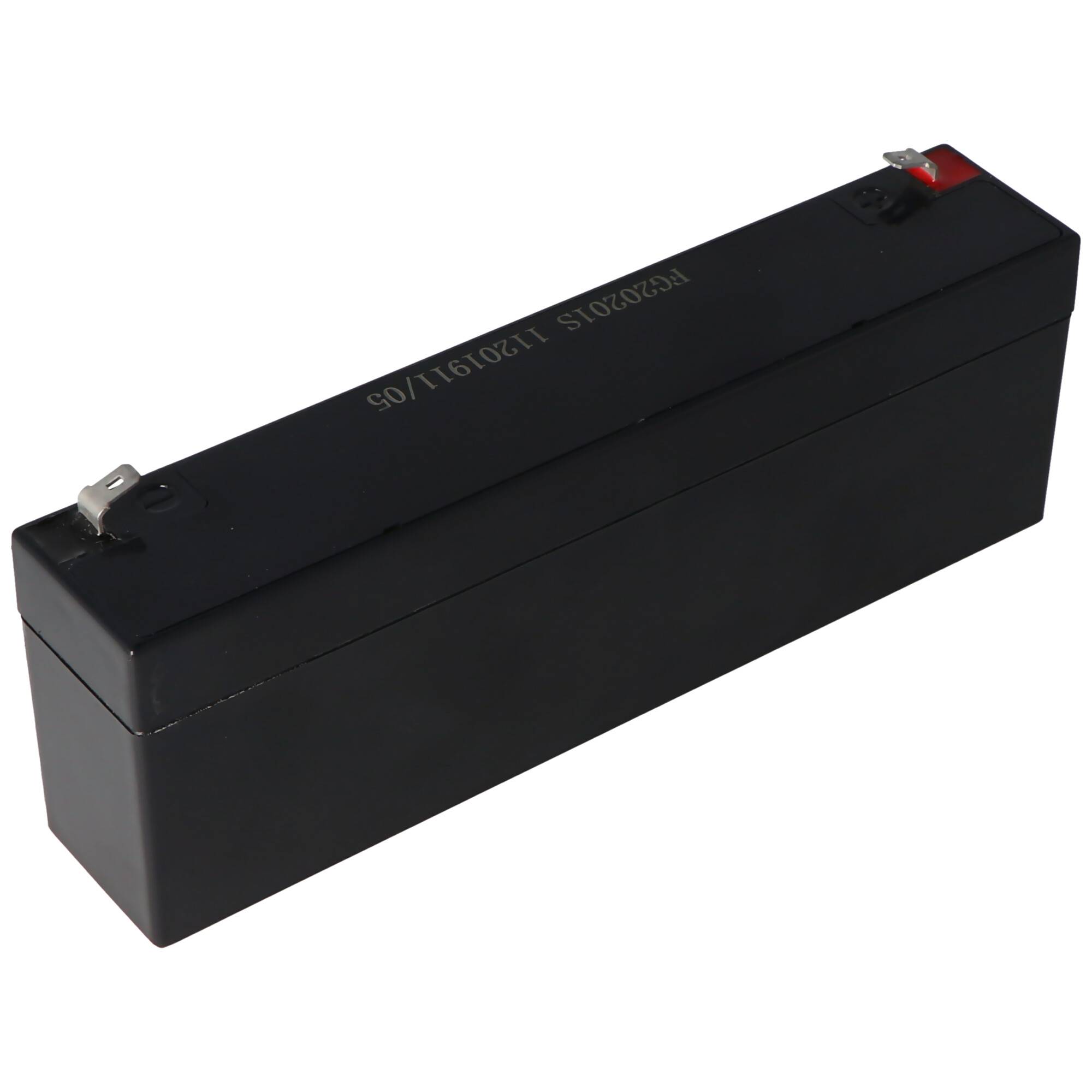 Fiamm FG20201 Akku 2,0Ah PB Blei Akku wartungsfrei, mit 4,8mm Steckkontakten
