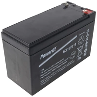 Exide Powerfit S312/7 S Blei Akku, Anschluss 4,8, VDS Zulassung Exide Powerfit S312/7 S Blei Akku, Anschluss 4,8, VDS Zulassung