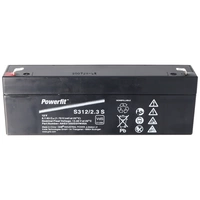 Exide Powerfit S312/2.3 S Blei Akku 12 Volt mit 2100mAh Exide Powerfit S312/2.3 S Blei Akku 12 Volt mit 2100mAh