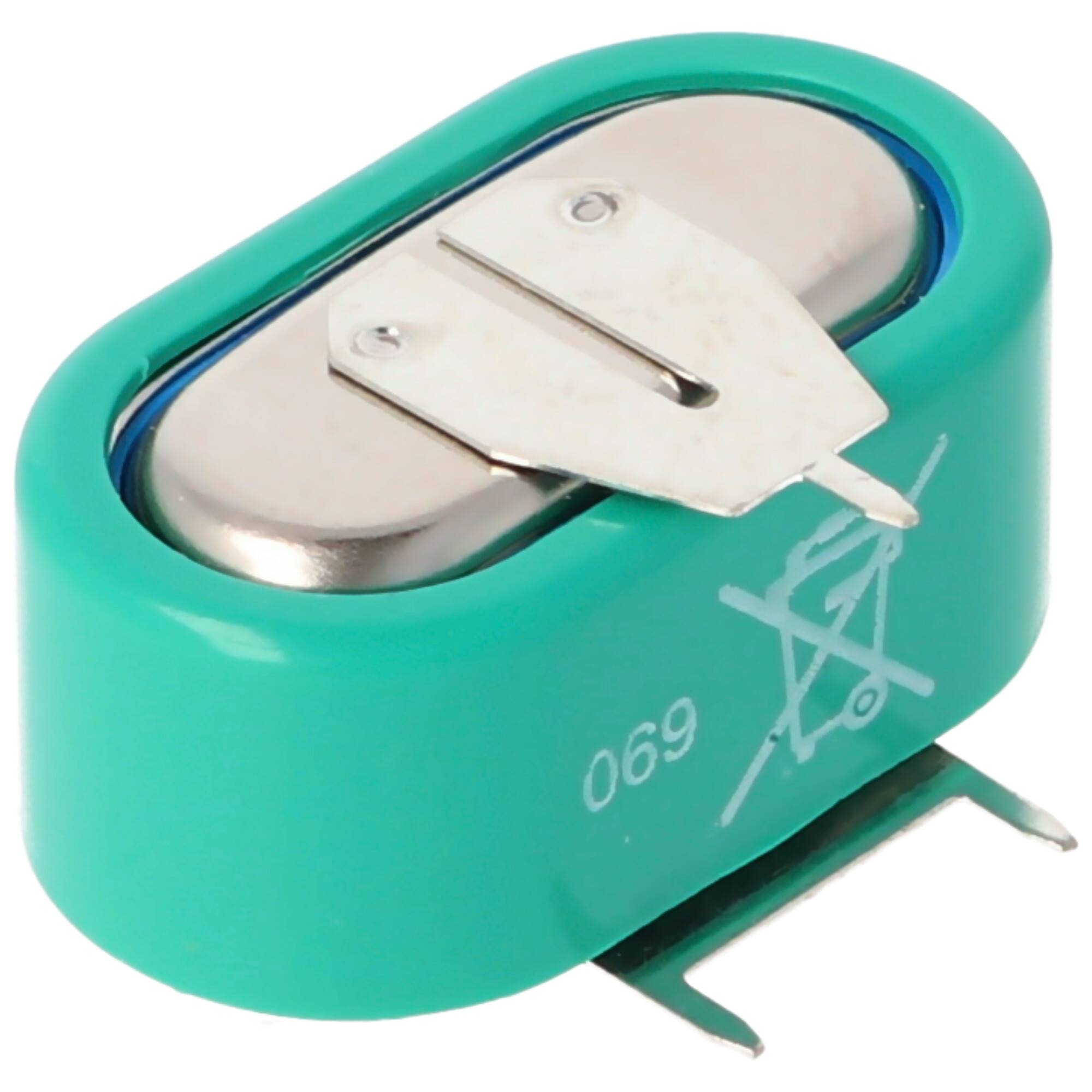 Varta 2/V150H NiMH Akku aufladbare NiMH Säule mit Lötpins