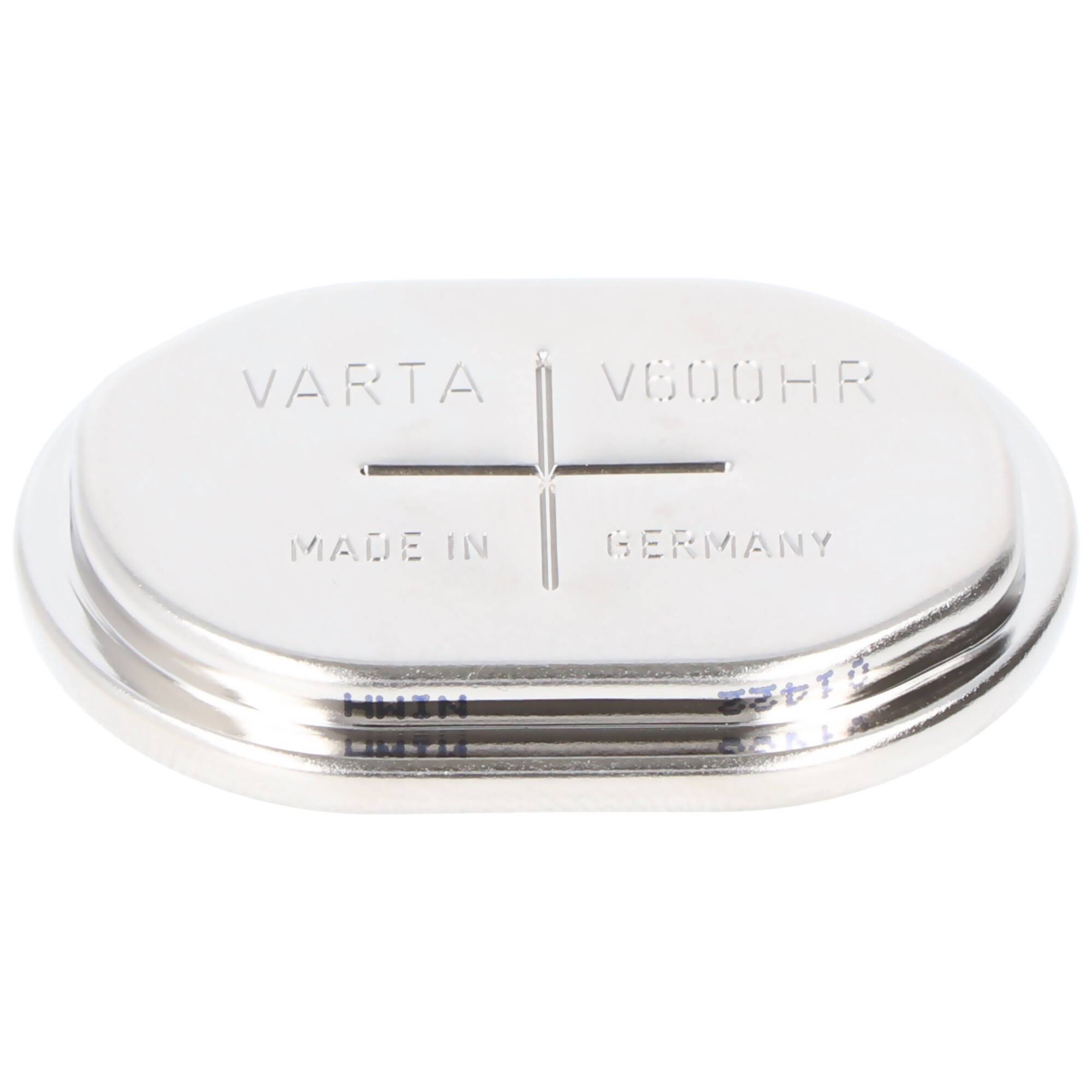 Varta V600HR NiMH Akku aufladbare NiMH Knopfzelle