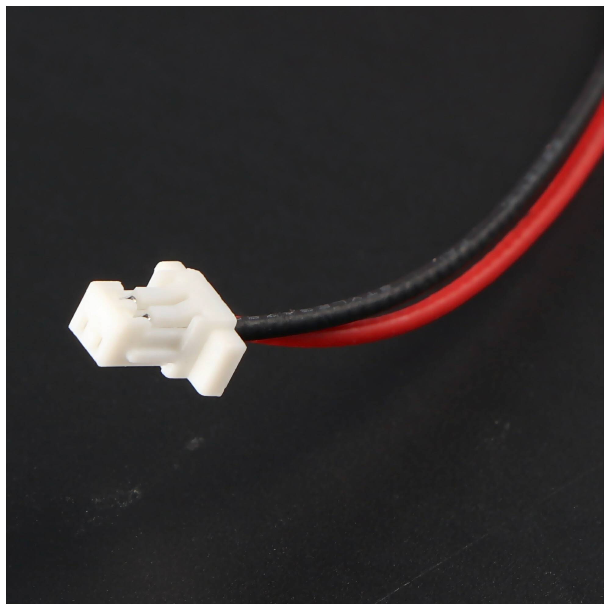 AccuCell CMOS Batterie CR2032 mit Stecker, Backup Lithium Batterie