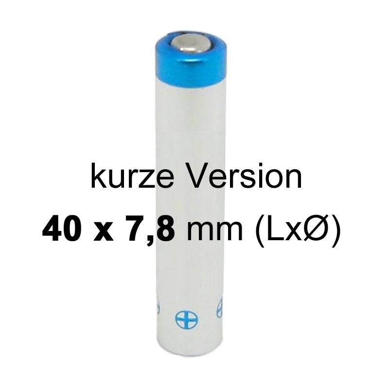 AAAA LR61 kurze Version 40 x 7,8 mm, ersetzt AAAA, LR61, LR8D425, Rayovac 825