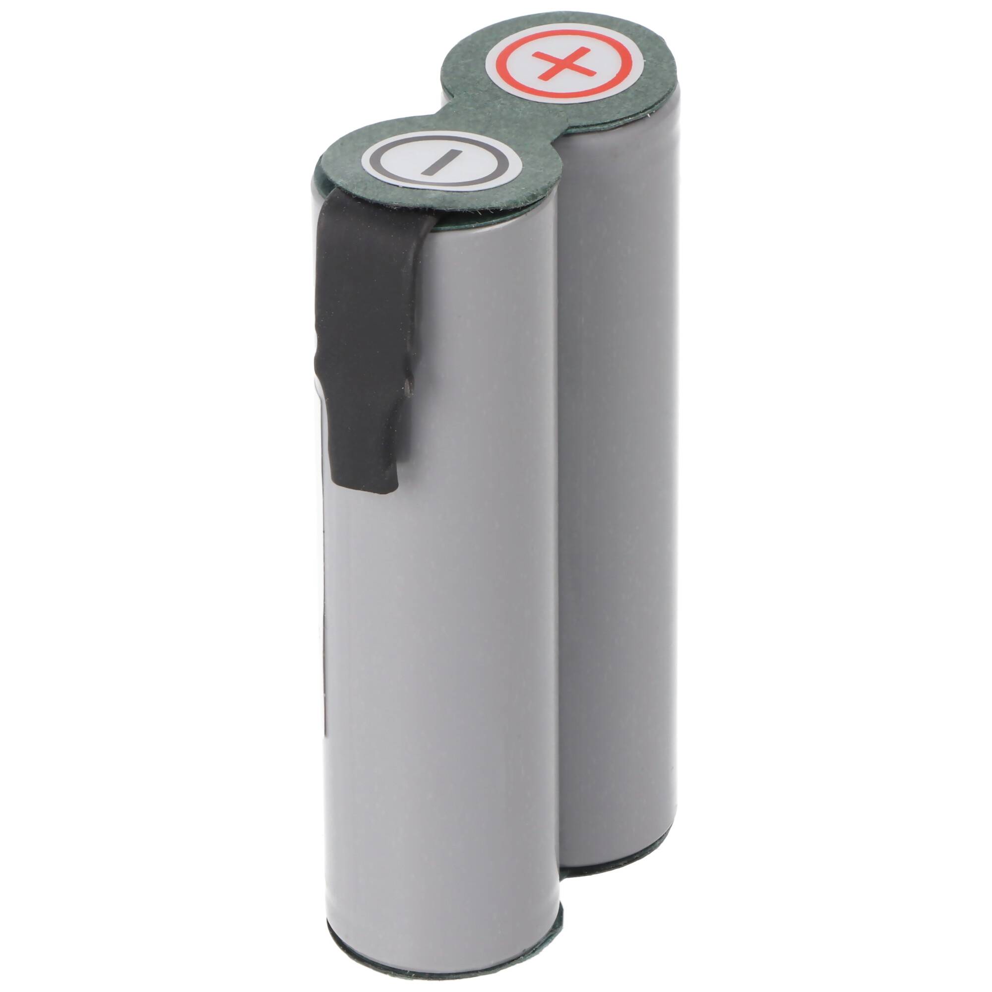 Akku passend für Gardena Accu 80 Li-Ion Akku mit Faston 4,8mm Anschlüssen, 7,4 Volt mit 2600mAh