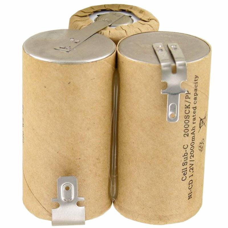 AccuCell Akku passend für Wolf Accu 60 Typ 7084680 3,6 Volt NiCd Akku