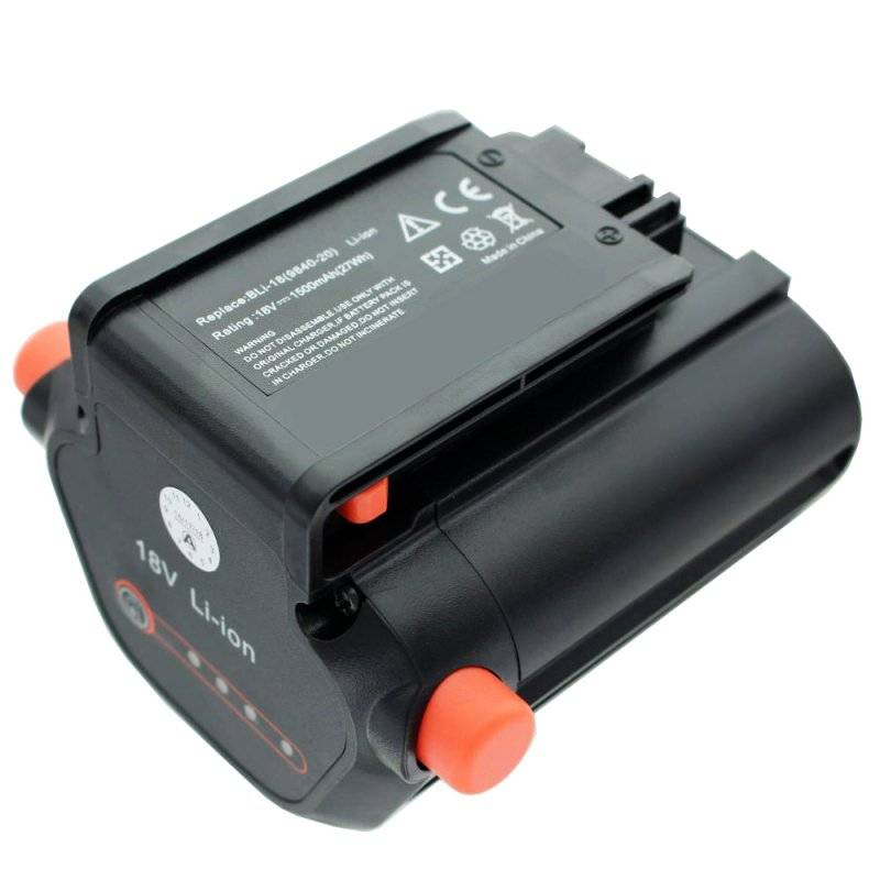 Akku passend für Gardena Accu Hedge Trimmer EasyCut Li-18/50 Gardena 09840-20 Akku 1500mAh