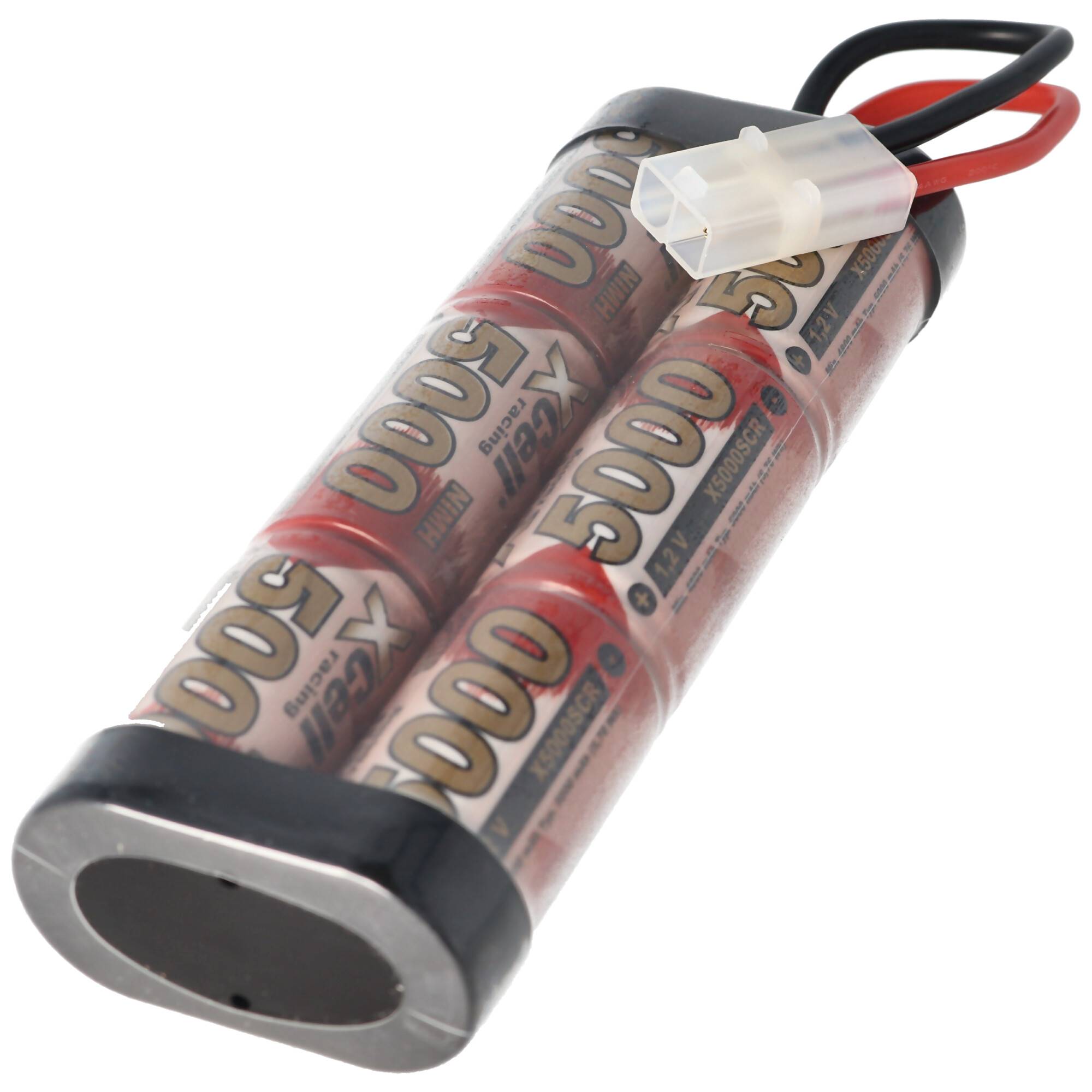 5Ah Racing Pack 7,2 Volt mit bis zu 5000mAh und Tamiya Buchse für Tamiya Stecker