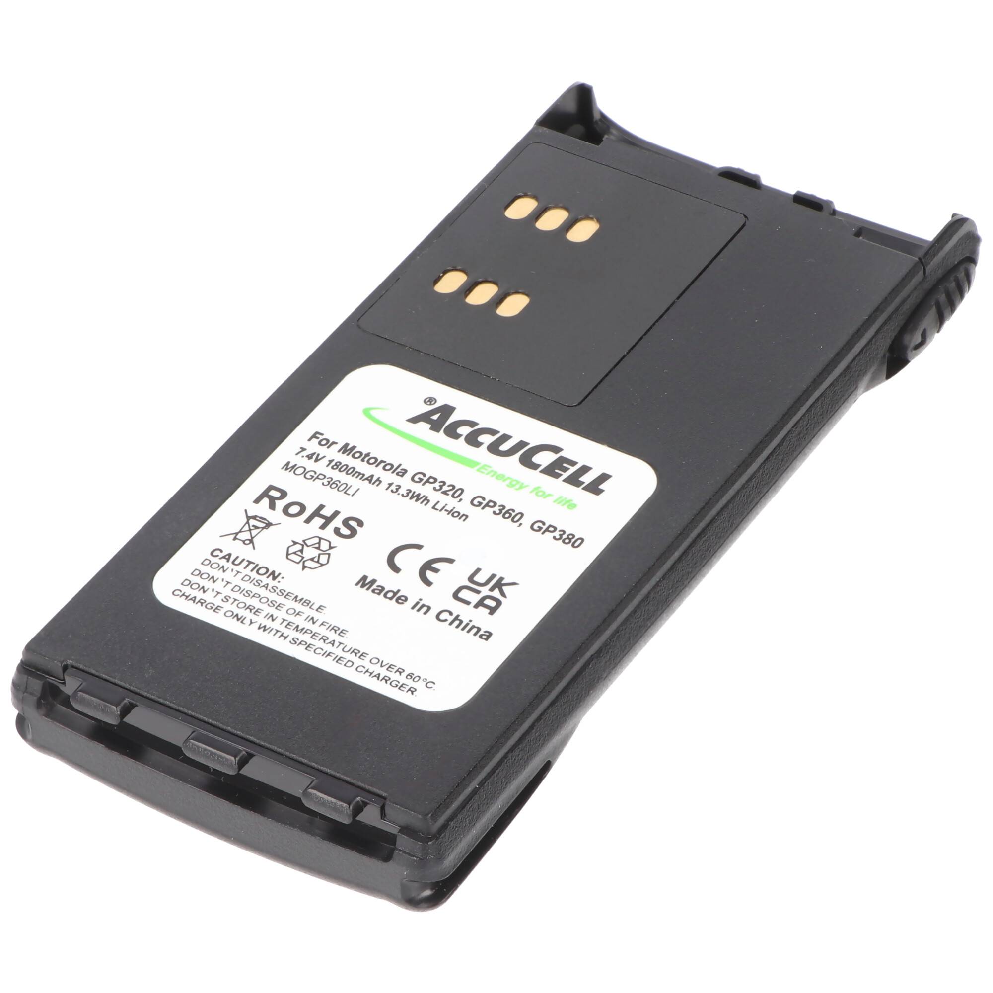 Akku passend für Motorola GP320, GP340, GP360, HNN9008 1800mAh