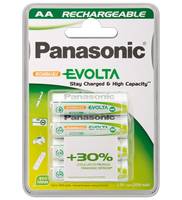 Panasonic - Evolta Stay Charged - AA / Mignon - 1,2 Volt 1900mAh Ni-MH - 4er Blister